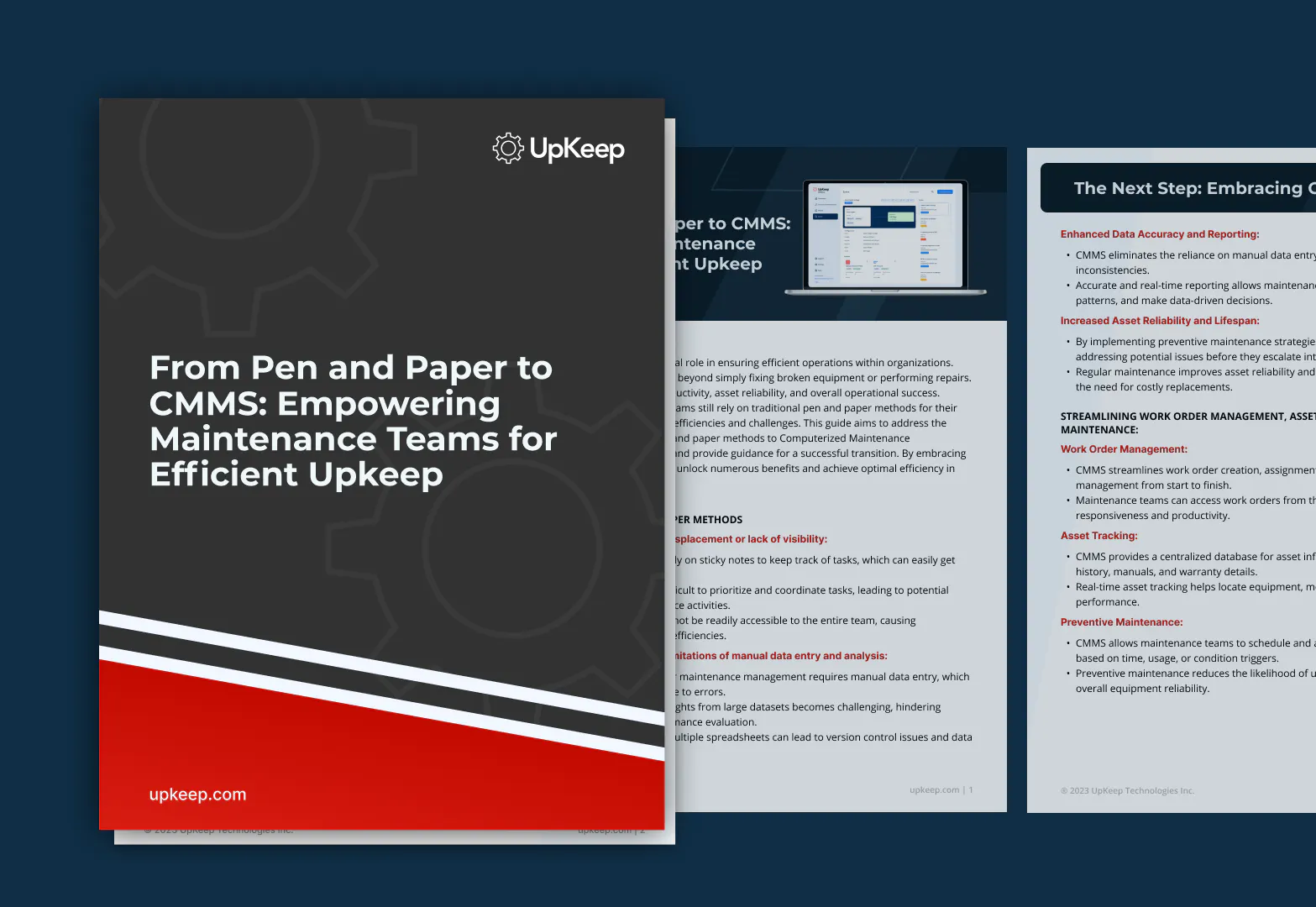 From Pen and Paper to CMMS
