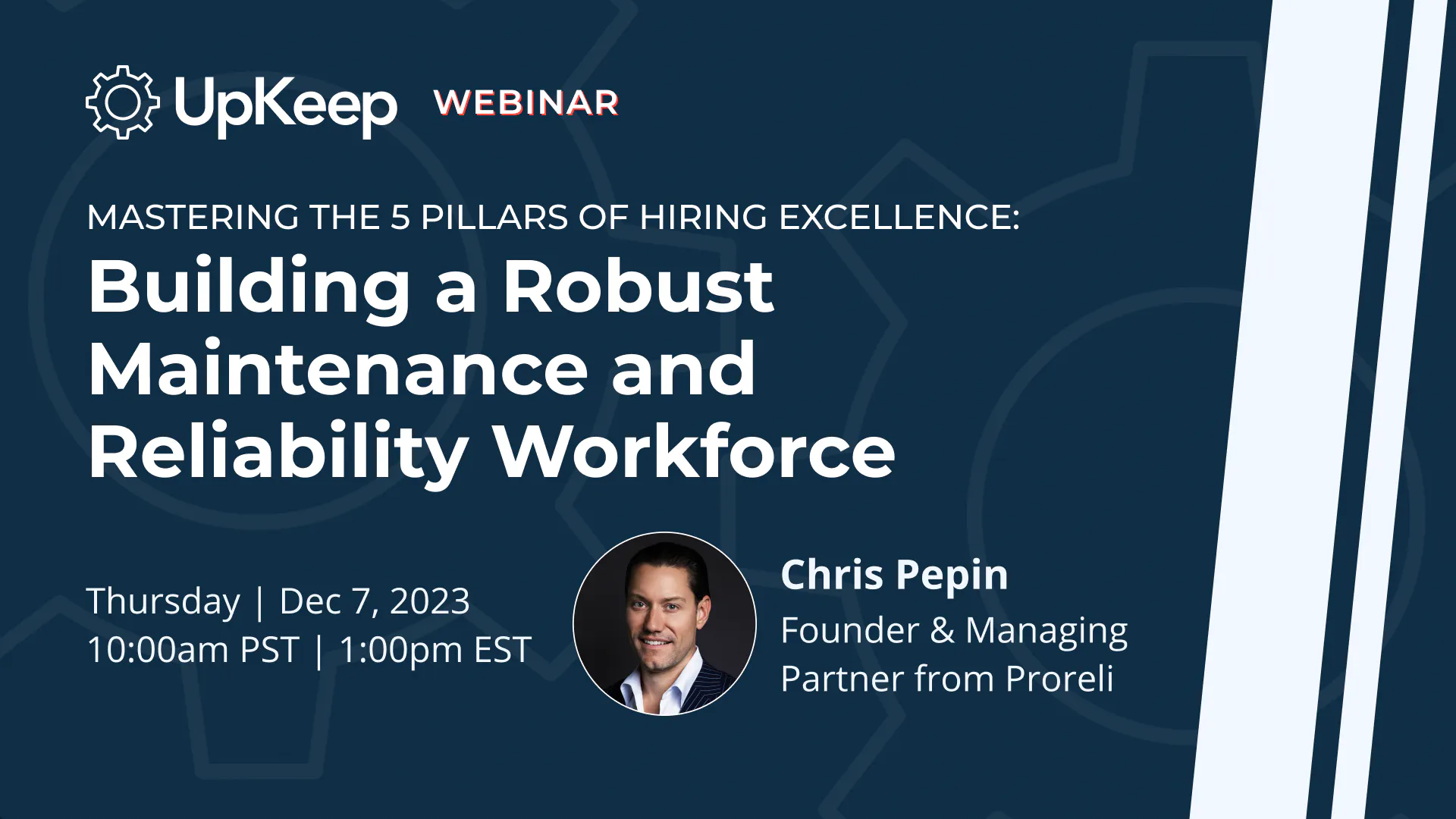 Mastering the 5 Pillars of Hiring Excellence: Building a Robust Maintenance and Reliability Workforce