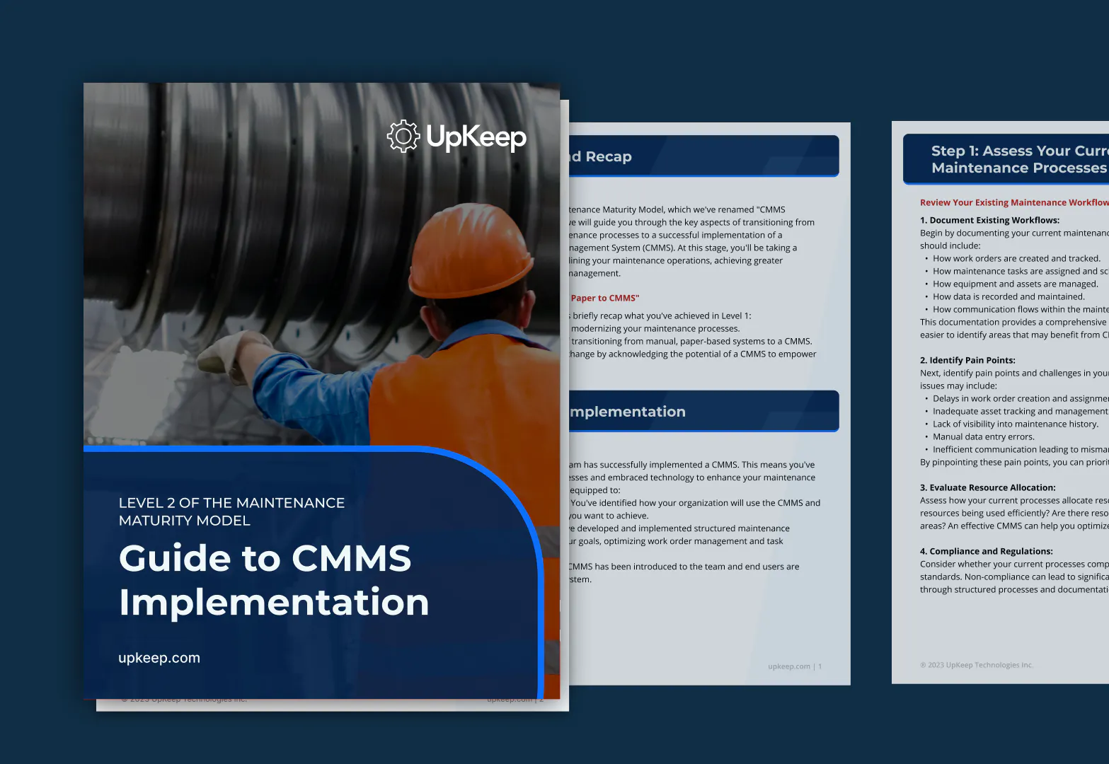 Guide to CMMS Implementation: Level 2 of the Maintenance Maturity Model