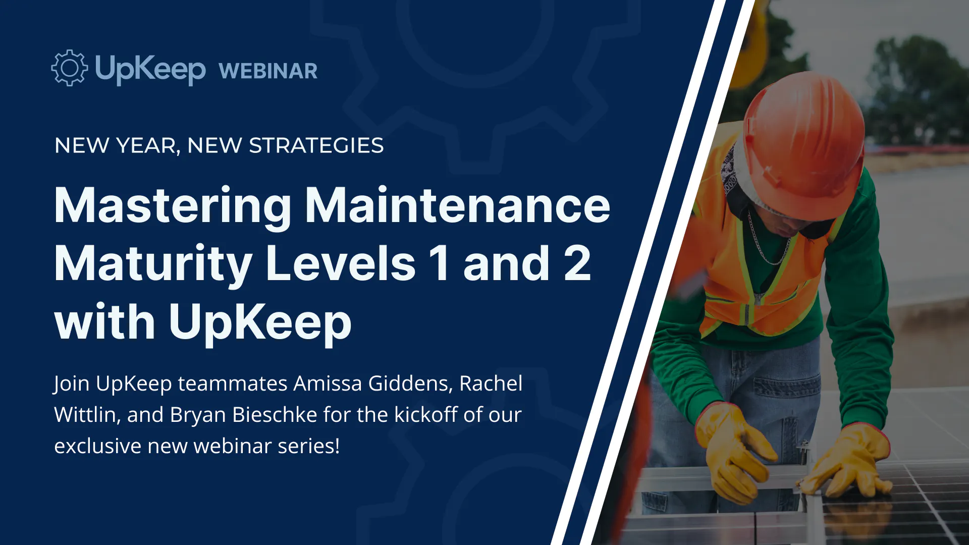 New Year, New Strategies: Mastering Maintenance Maturity Levels 1 and 2 with UpKeep