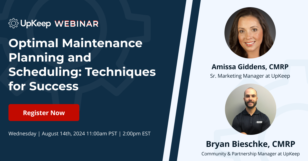 Optimal Maintenance Planning and Scheduling: Techniques for Success