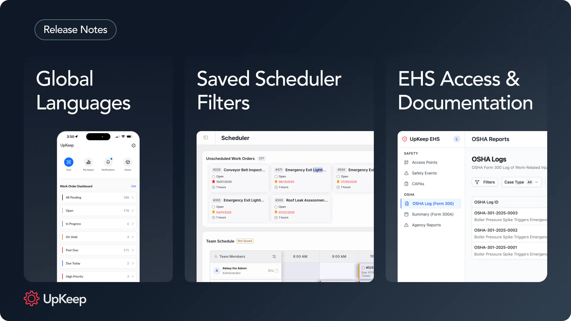 Global Language Support, Saved Scheduler Filter Commands, and More!