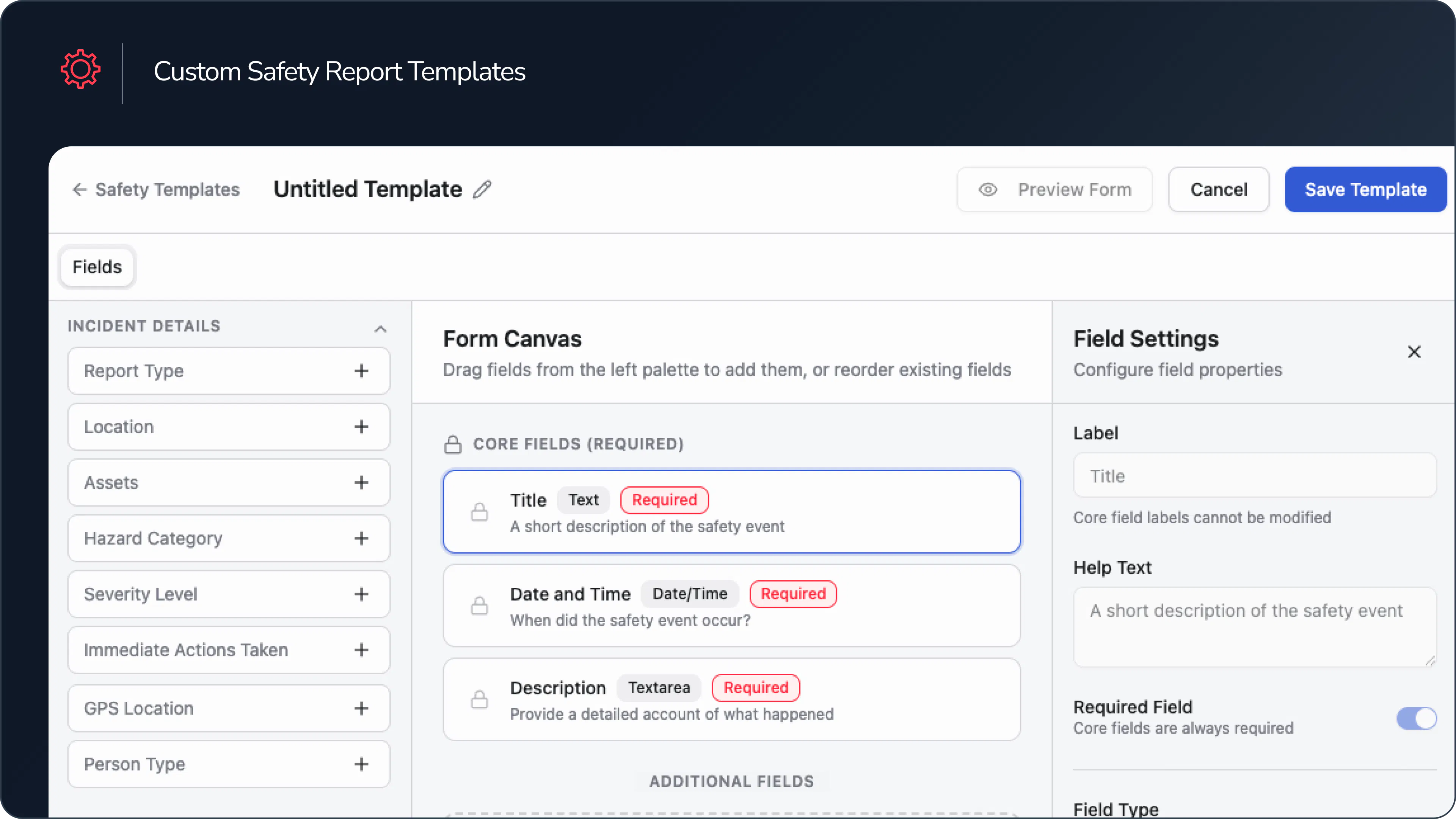 Safety Reporting Your Way: Build Custom Templates That Match Your Operations