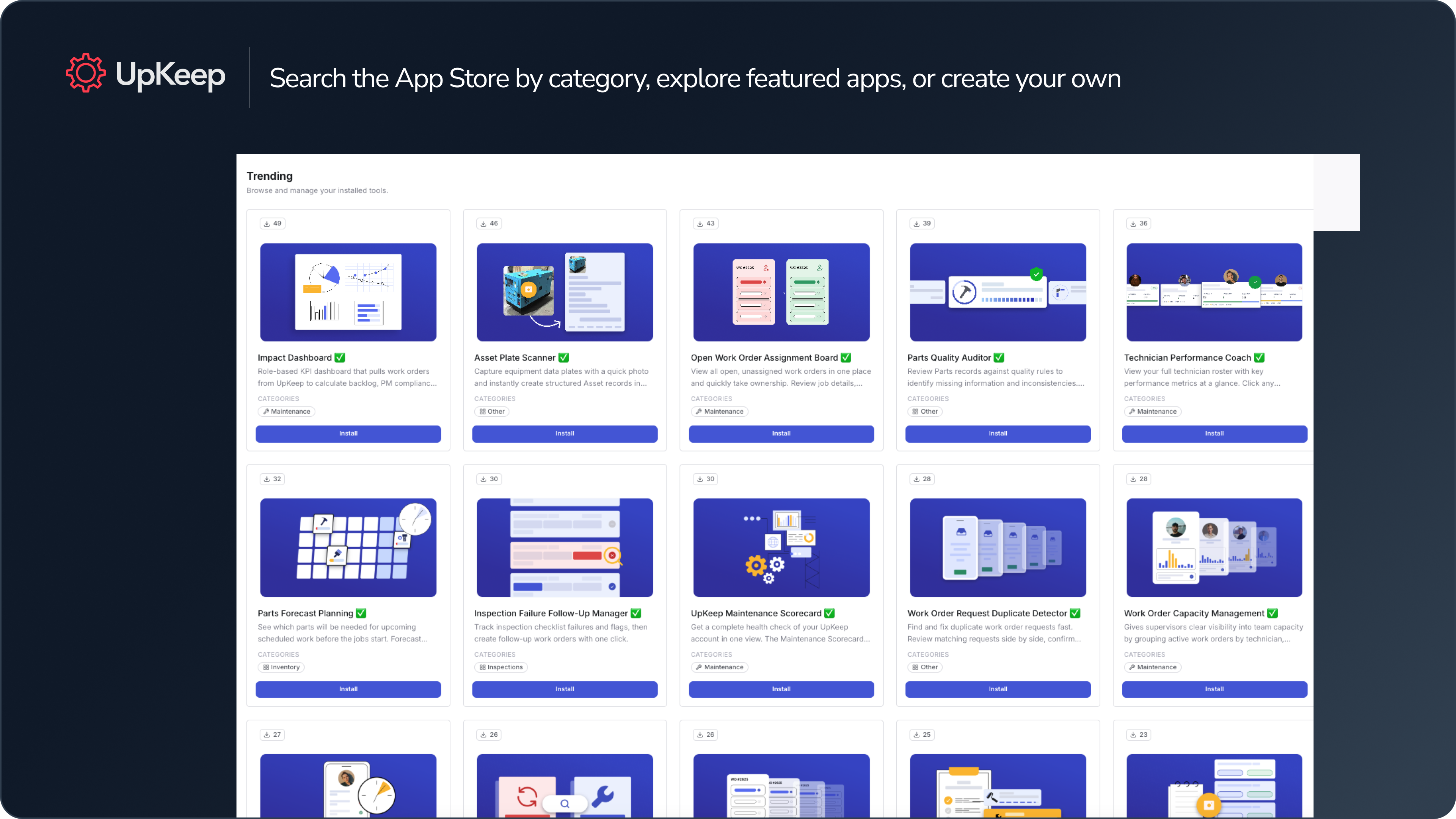 UpKeep Studio App Store & Nova Model Switcher Now Available | UpKeep