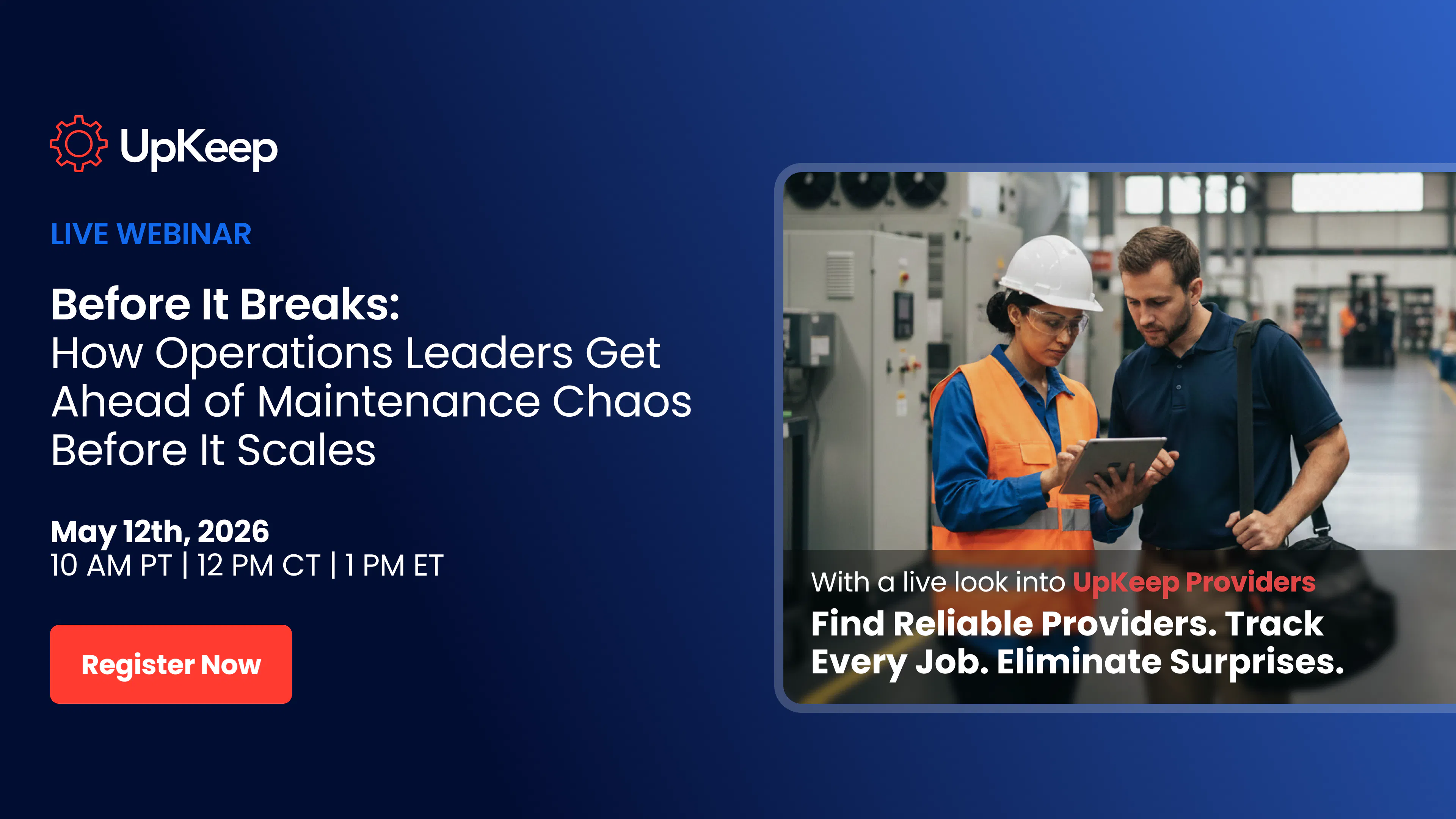 Before It Breaks: How Operations Leaders Get Ahead of Maintenance Chaos Before It Scales 