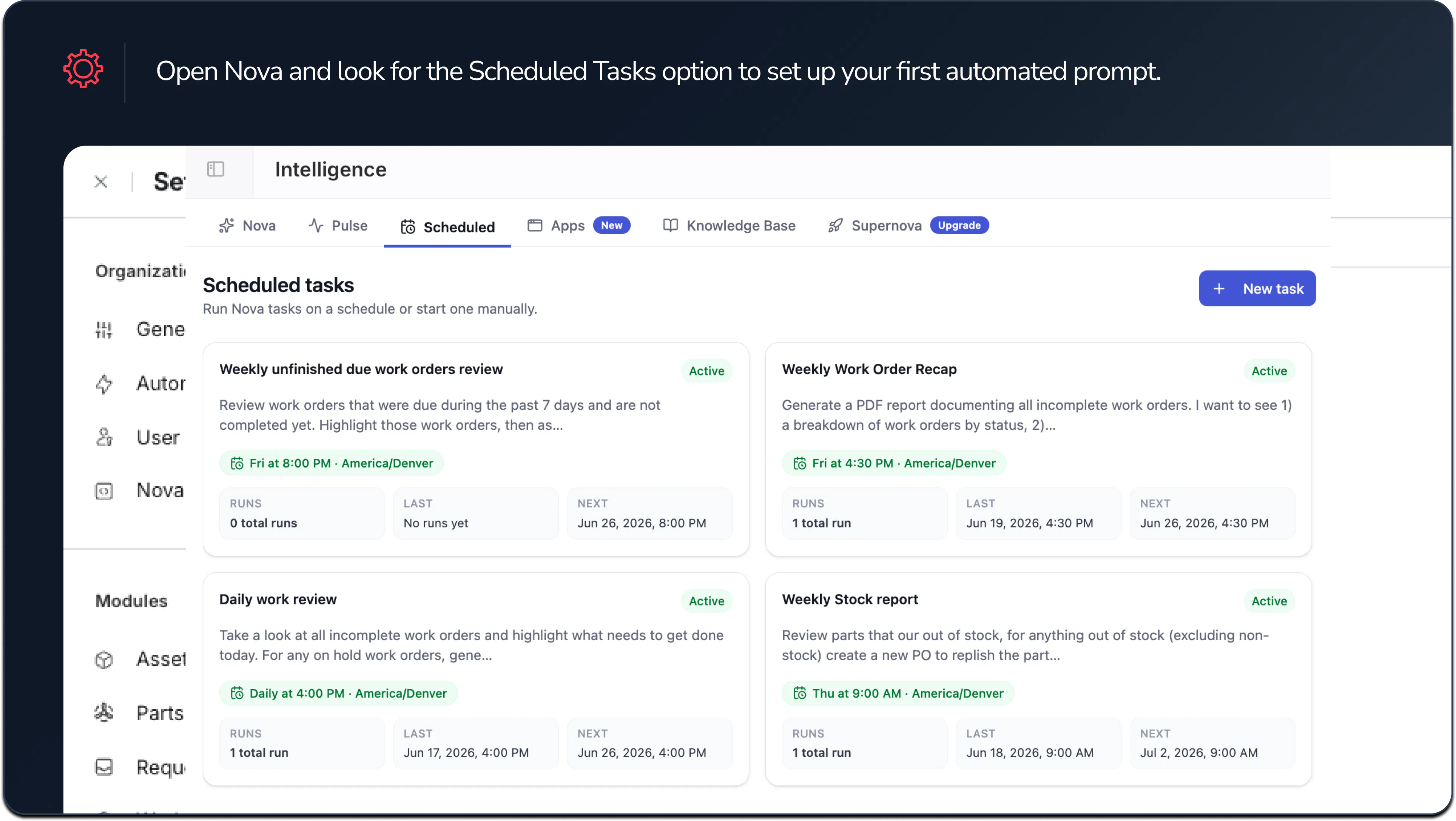 Nova Runs Your Prompts on Autopilot, Safety Formalizes SDS Approvals, and Studio Adds Two New Apps
