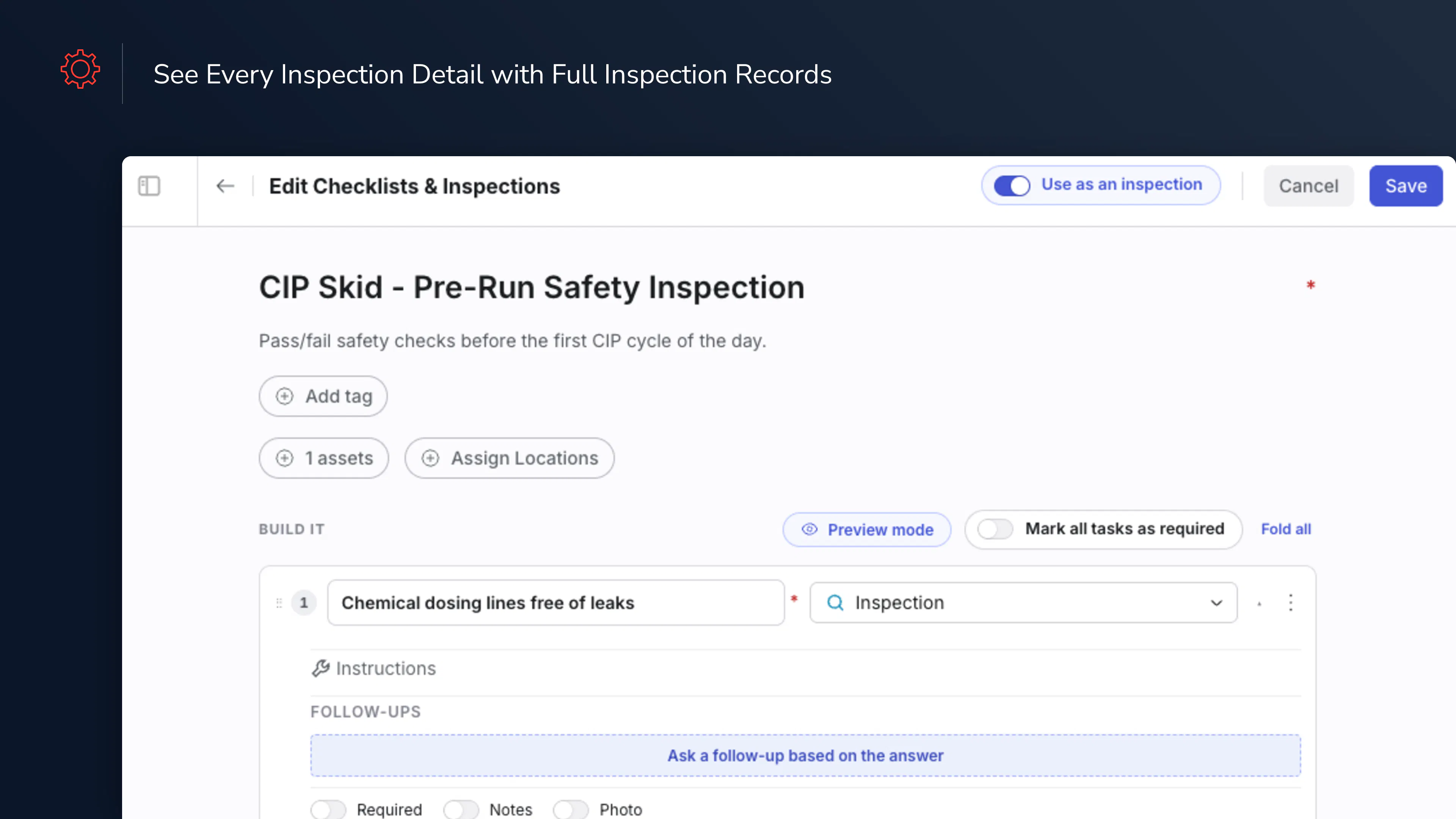 Full Inspection Records, Smarter Courses, and More Control Over Your Data
