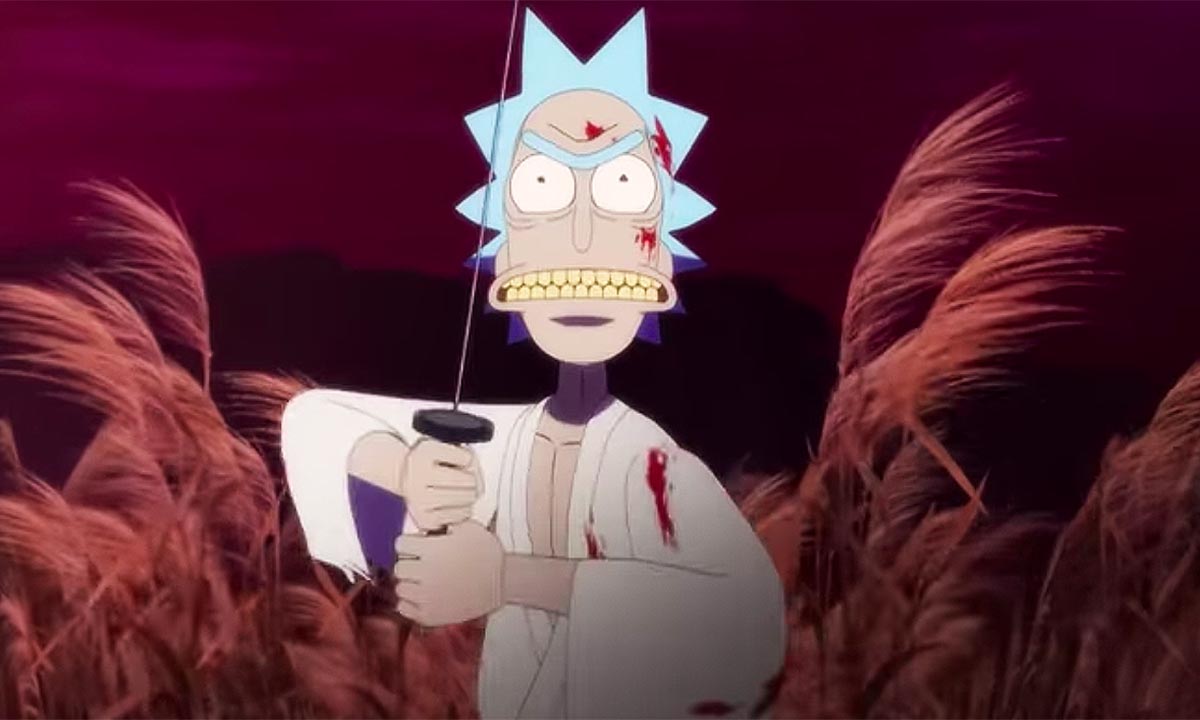 rick and morty short anime