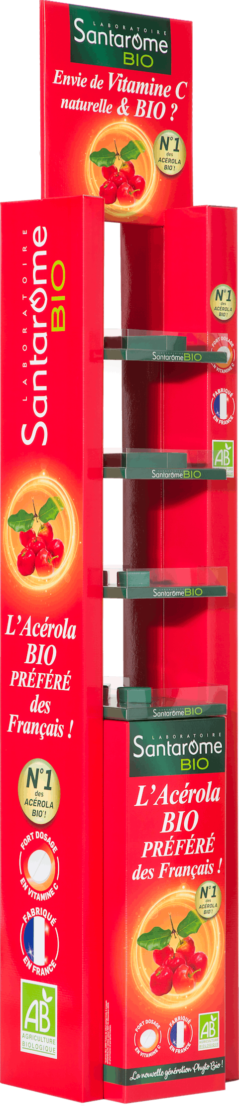 Compact Floor Stand Display