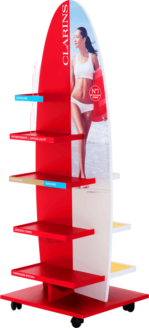 Mix material Floor Stand