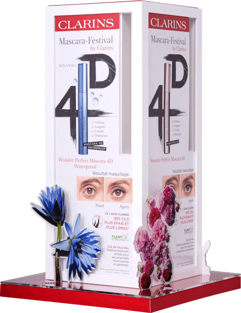 Counter Display with swivel base