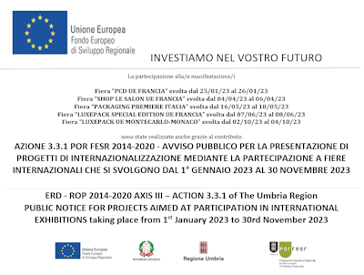 INVESTIAMO NEL VOSTRO FUTURO 2025