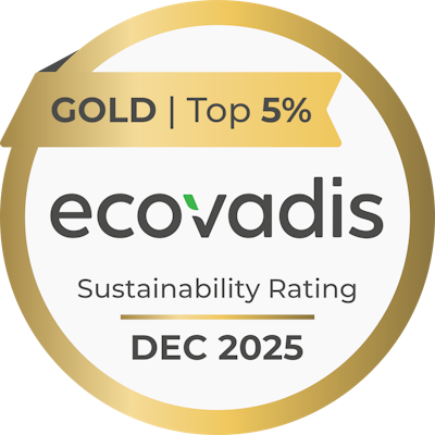GOLD METAL ECOVADIS 2025