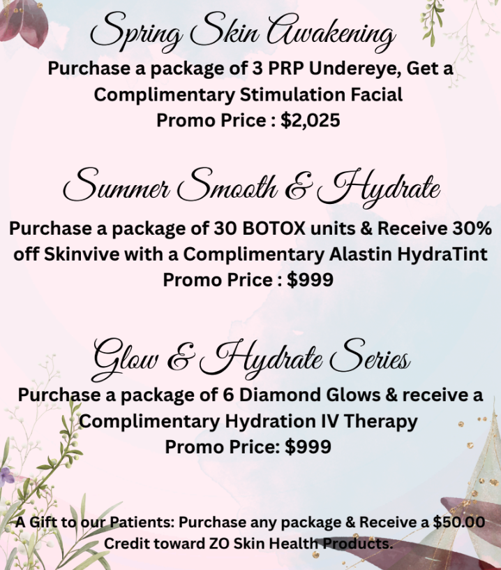Summer specials
