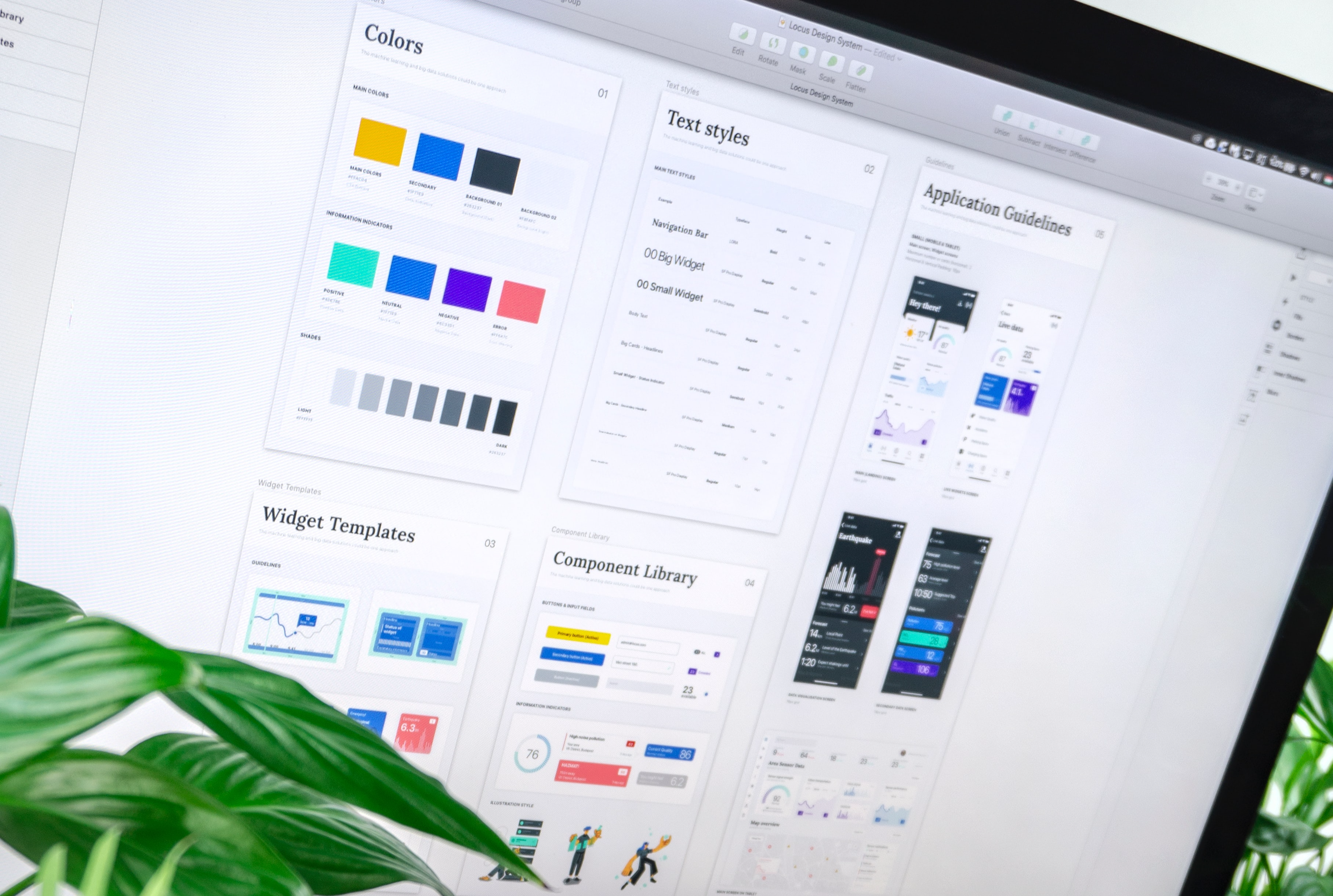 Design System Components by Slick on Dribbble