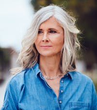 Female staring off to the distance