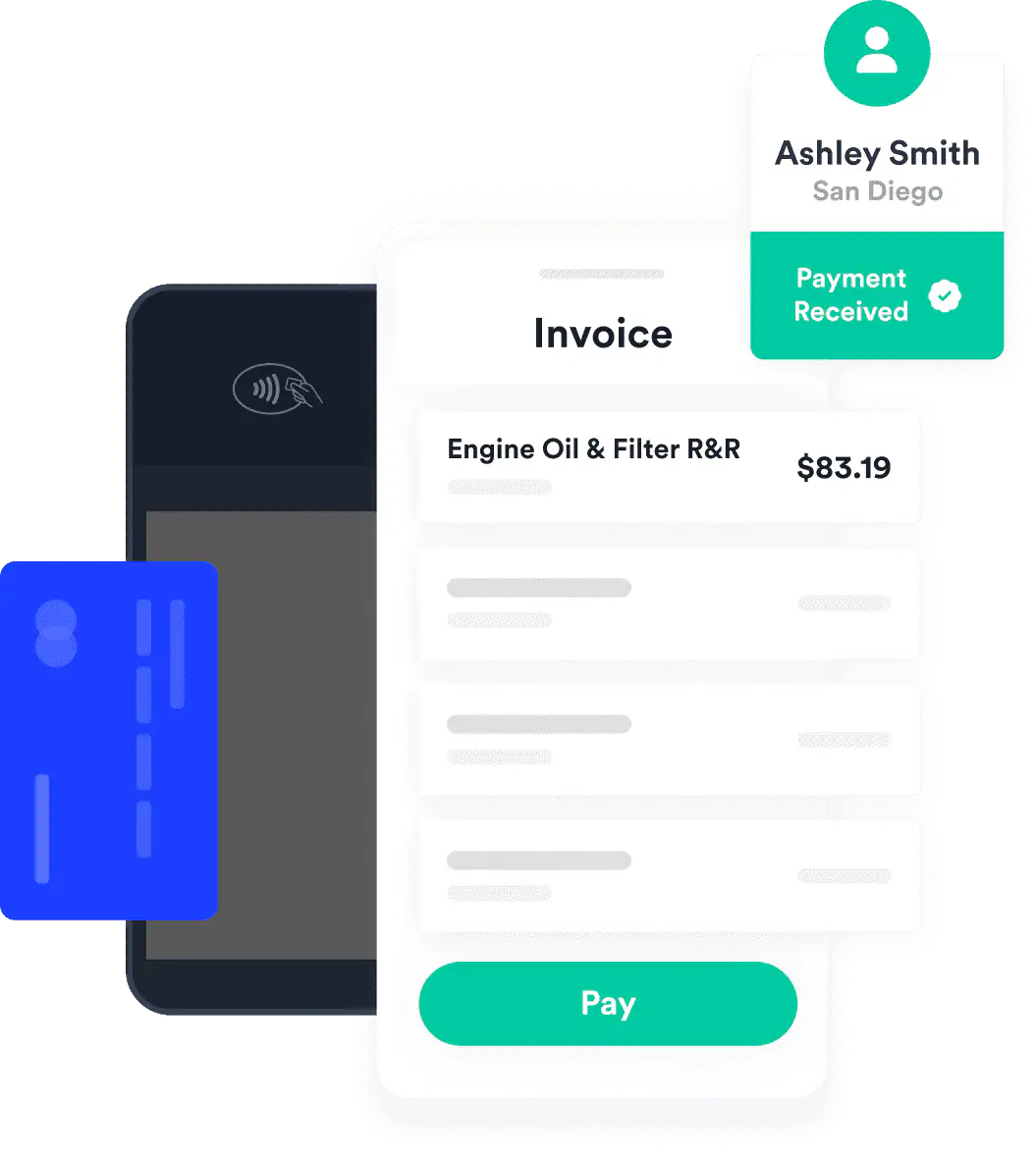 Receive payments with ease.