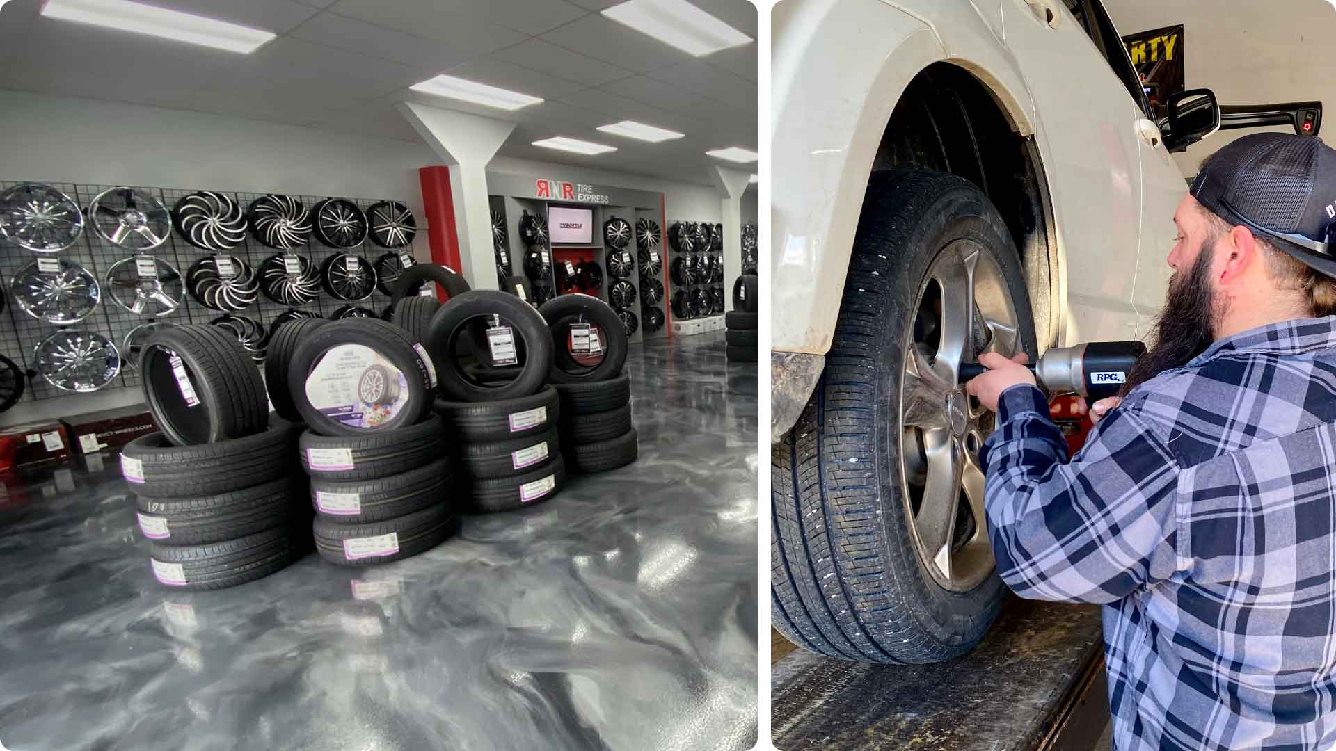 RNR shop and technician