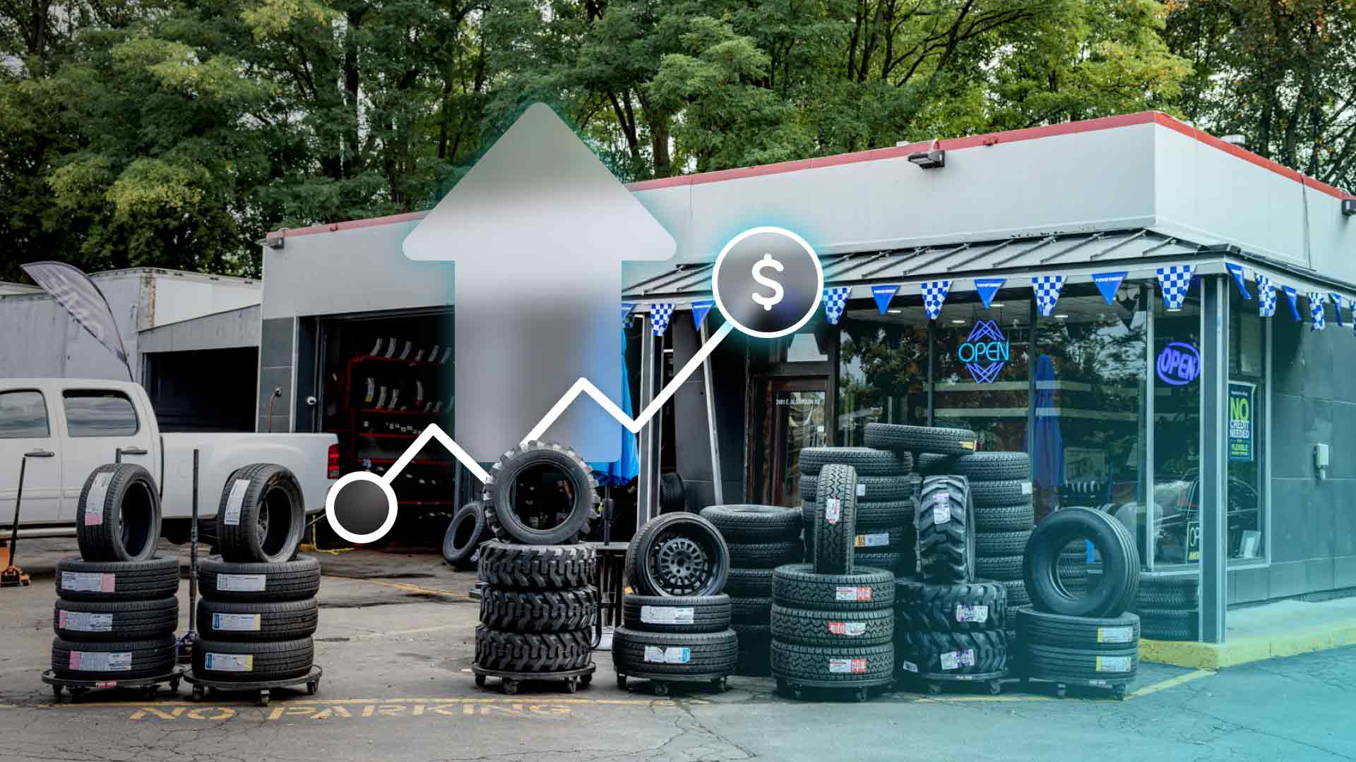 The cost of tires and other shop inventory rising.