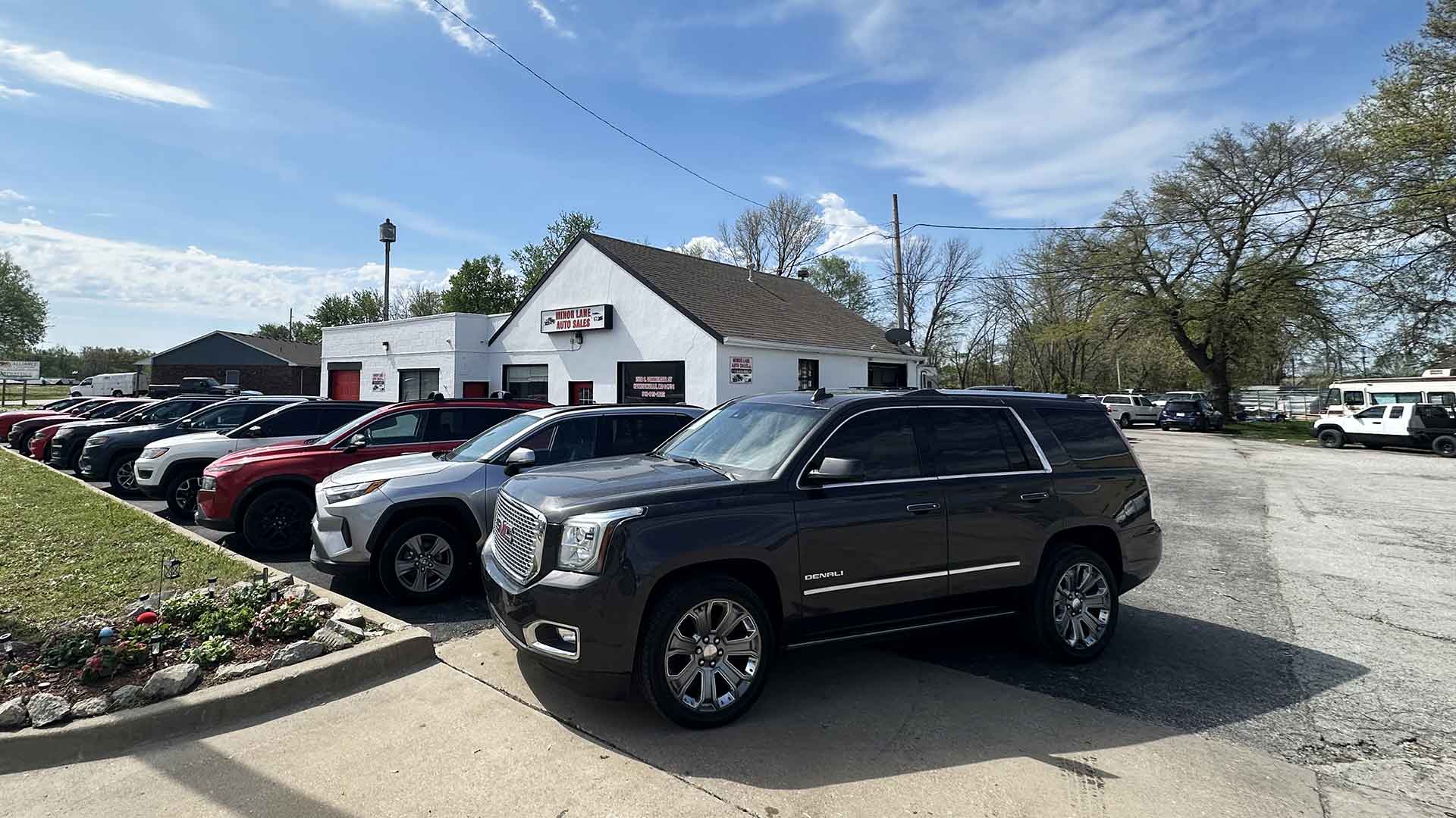 Minor Lane Auto Dealership Exterior
