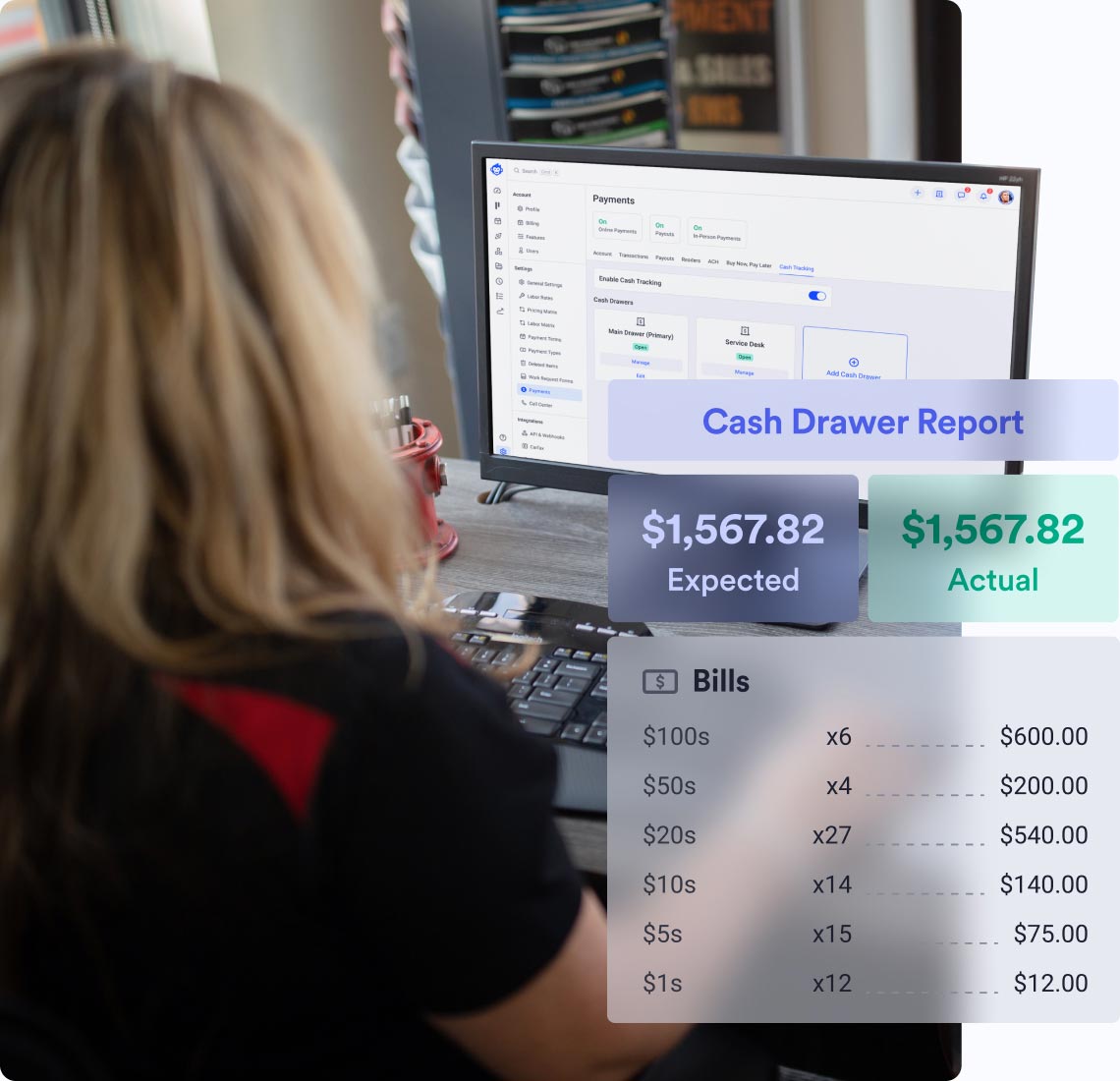 Cash Tracking Switchback Image