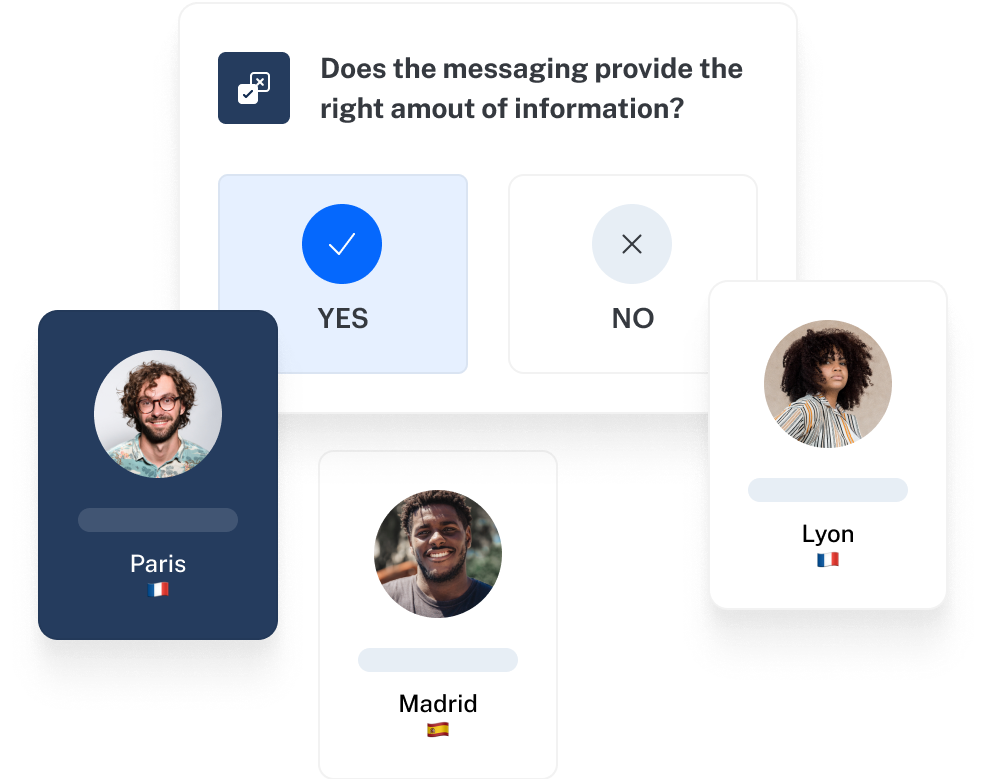 Give your users a voice