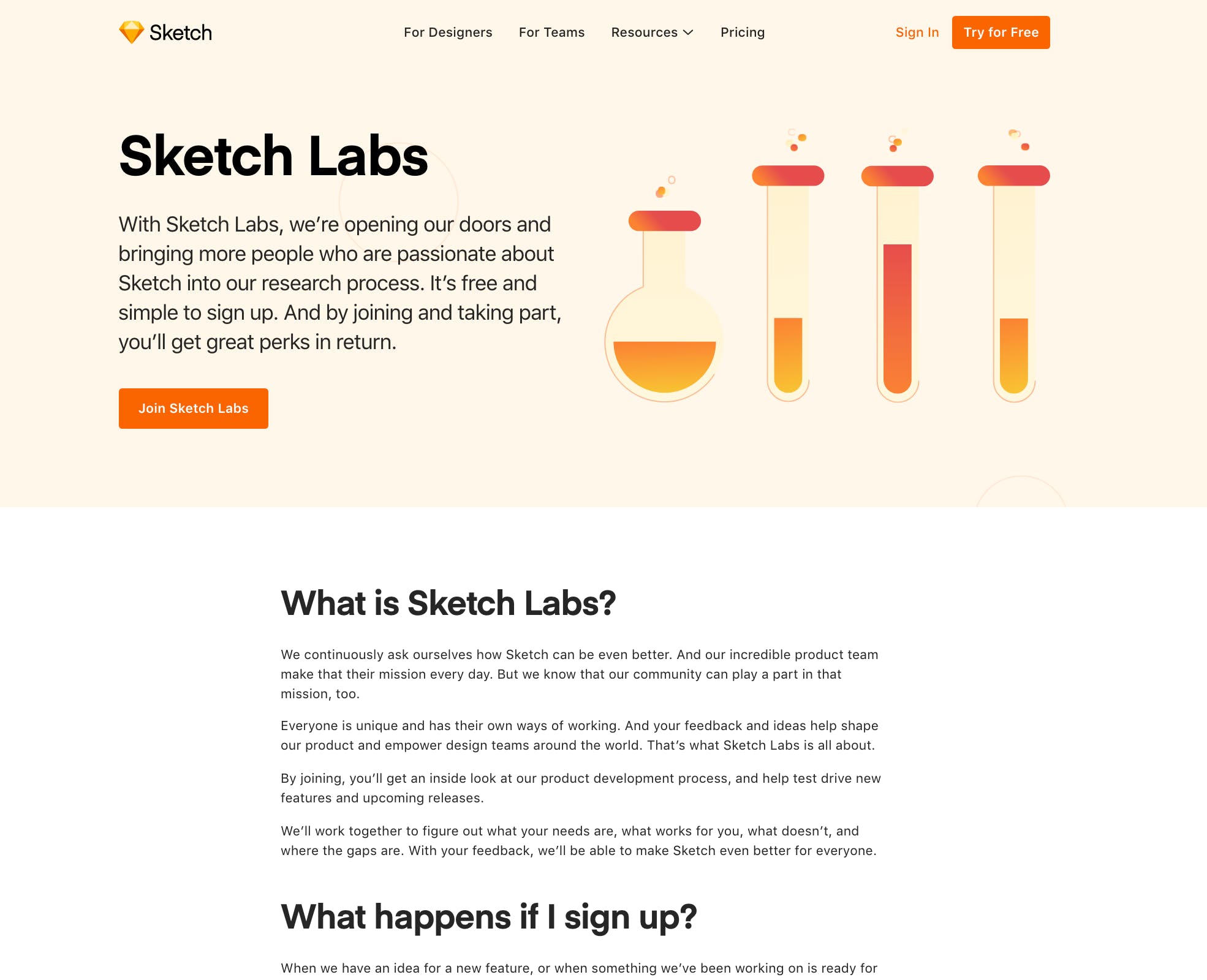 sketch labs recruit research participants 