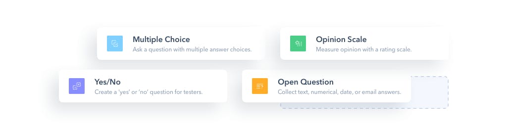 question types survey examples