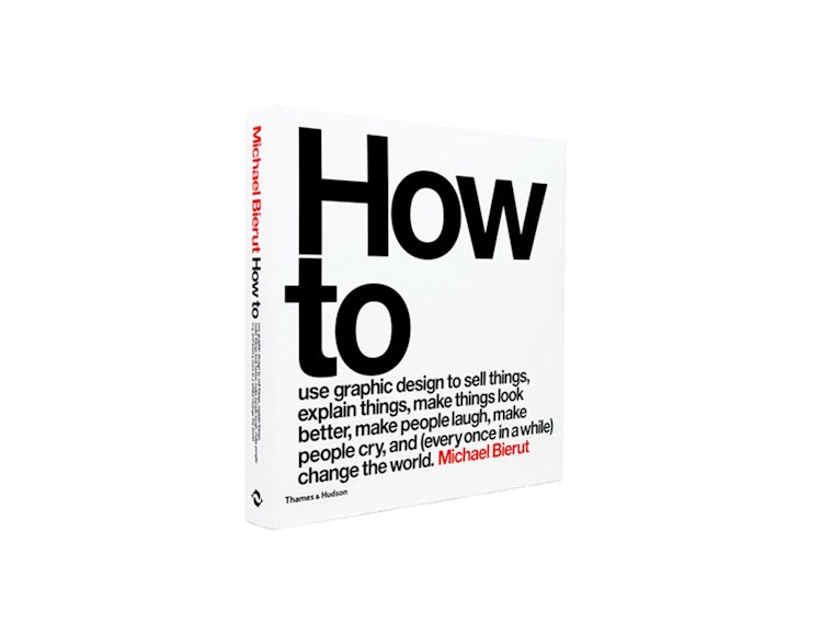 White book cover with large block text 'How to'
