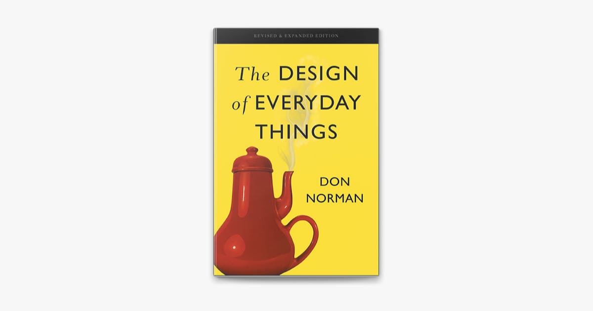 Yellow book cover with red kettle