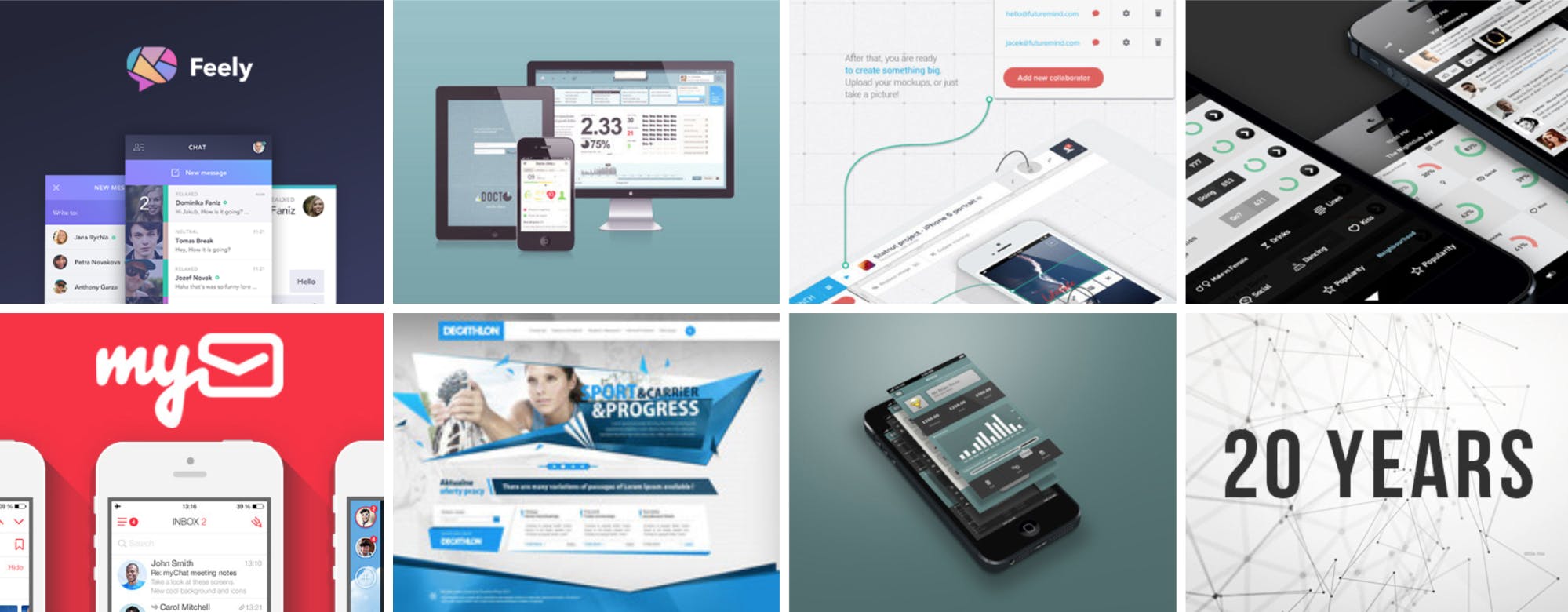 ux design mood board example