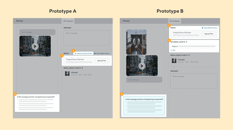 Braze prototypes