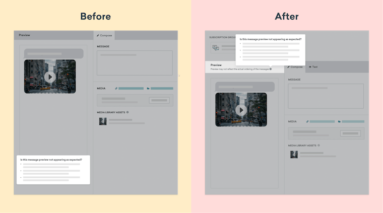 braze before and after