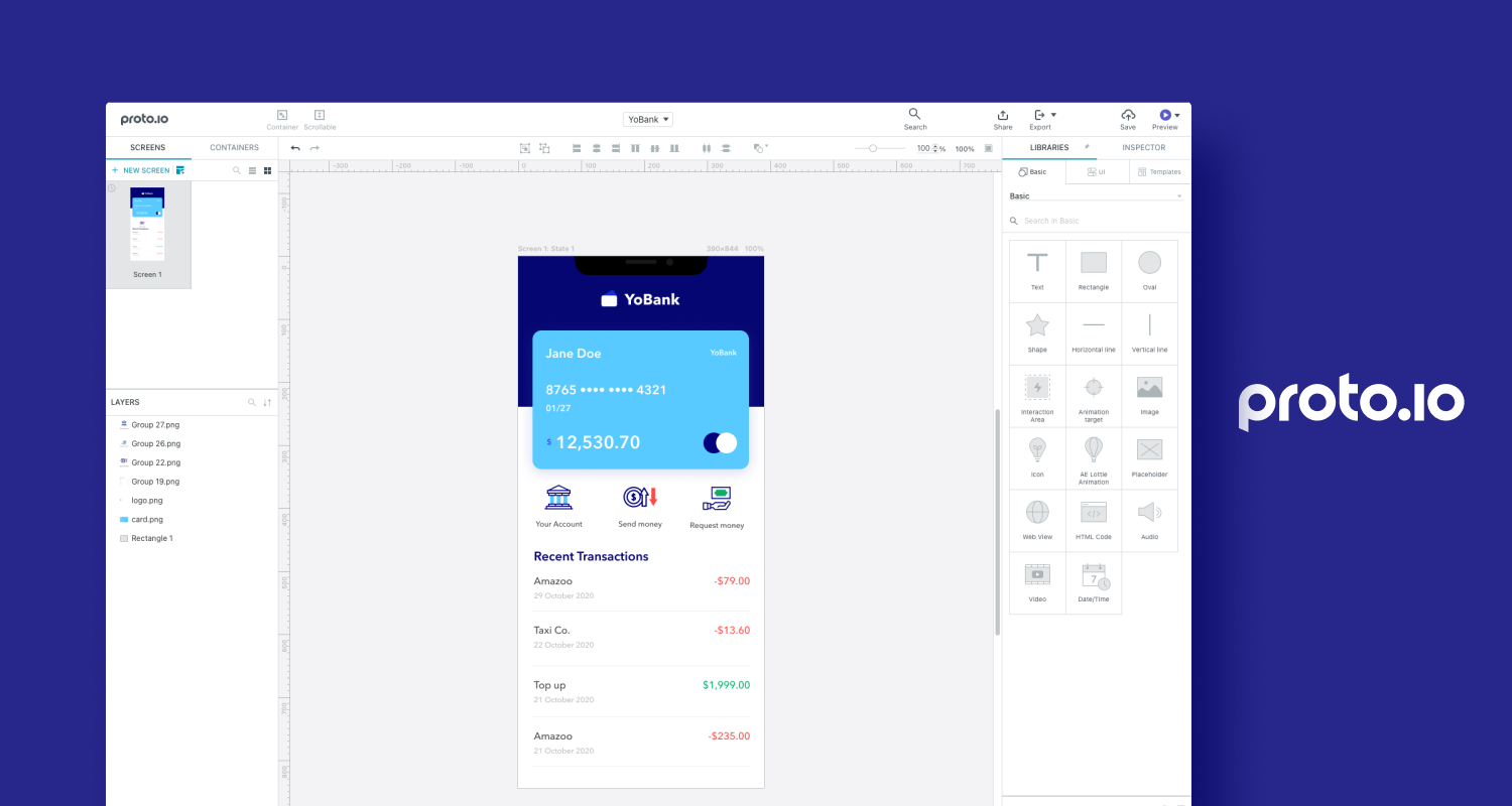Proto.io design software