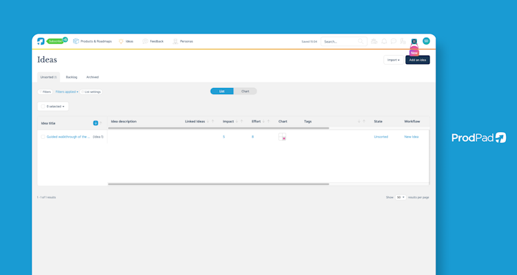 product management tool prodpad