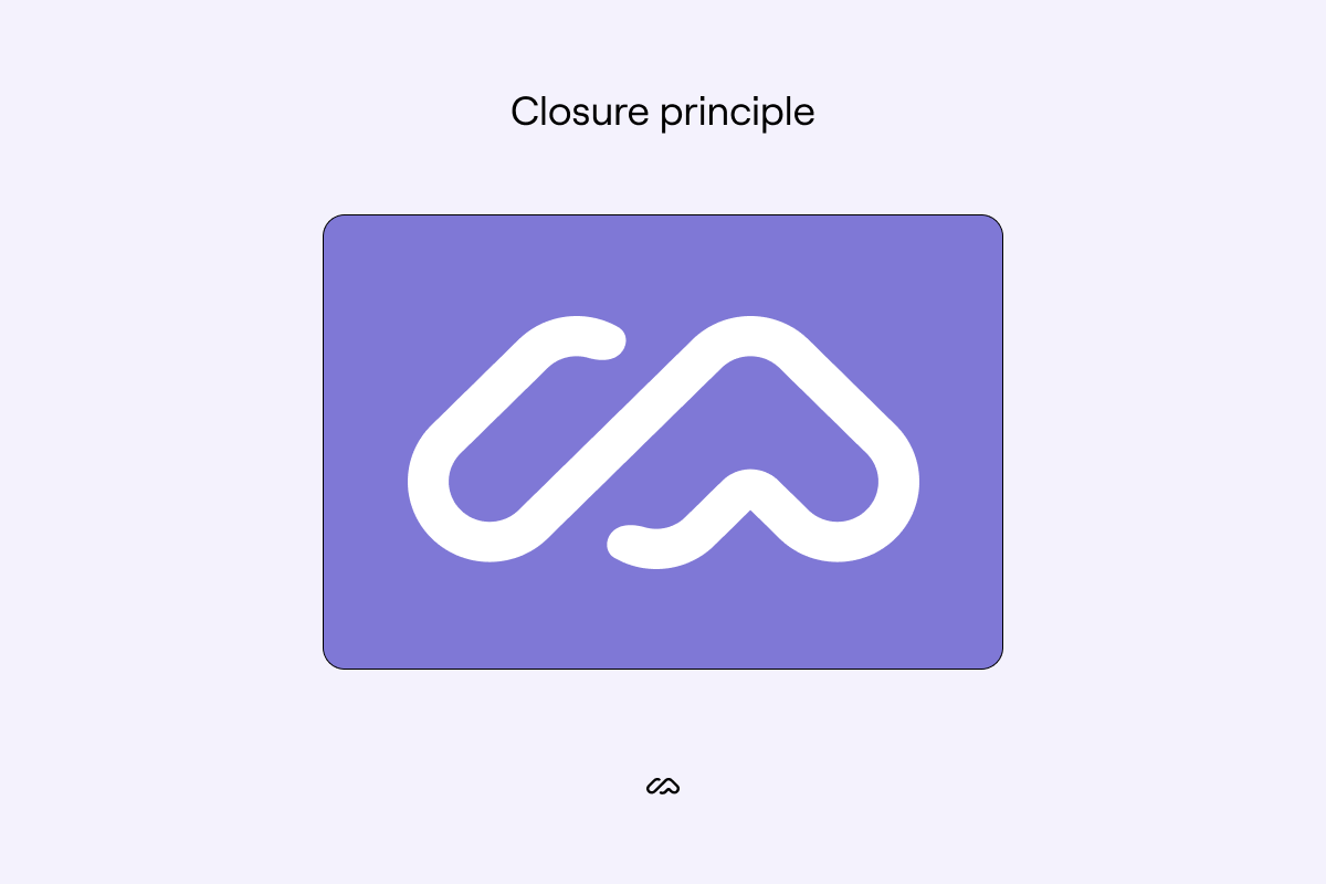 maze logo example of the closure principle 