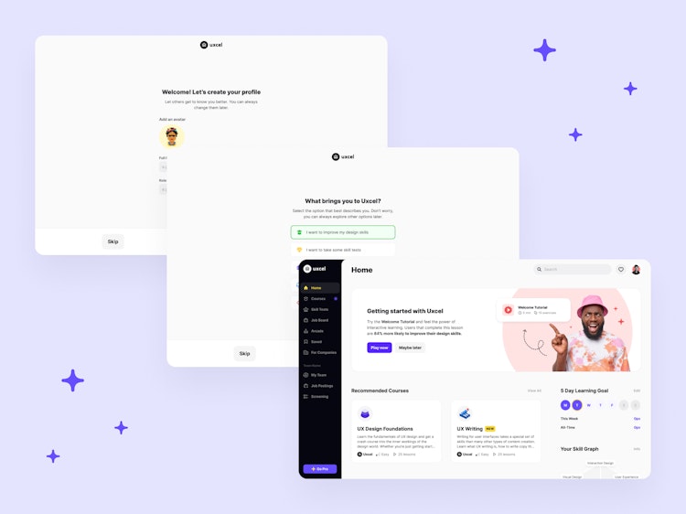 Improving user onboarding and adoption at Uxcel | Maze Creators