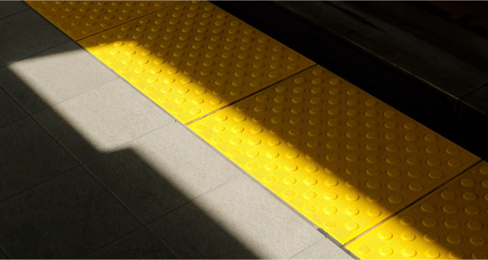 tactile pavement