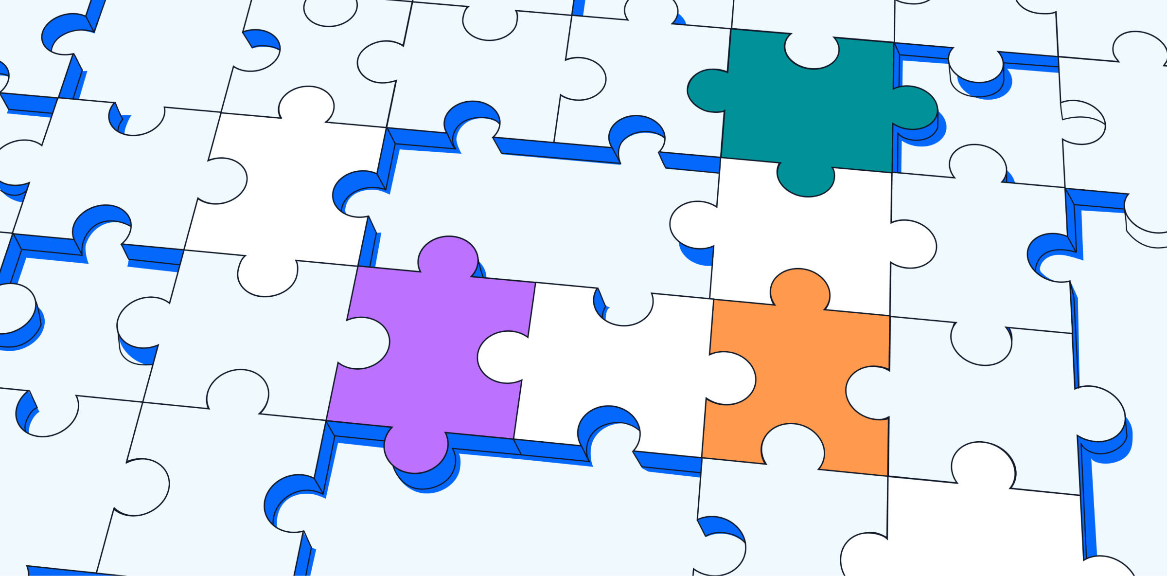 inclusive design principles puzzle illustration