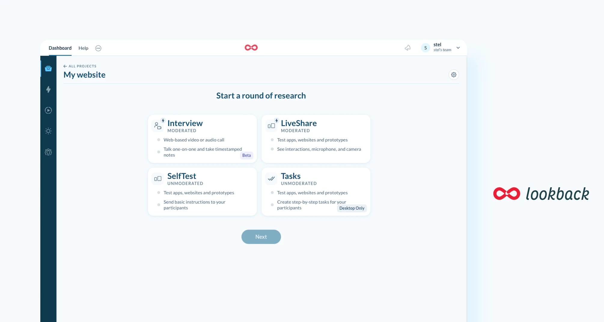 lookback ux research tool