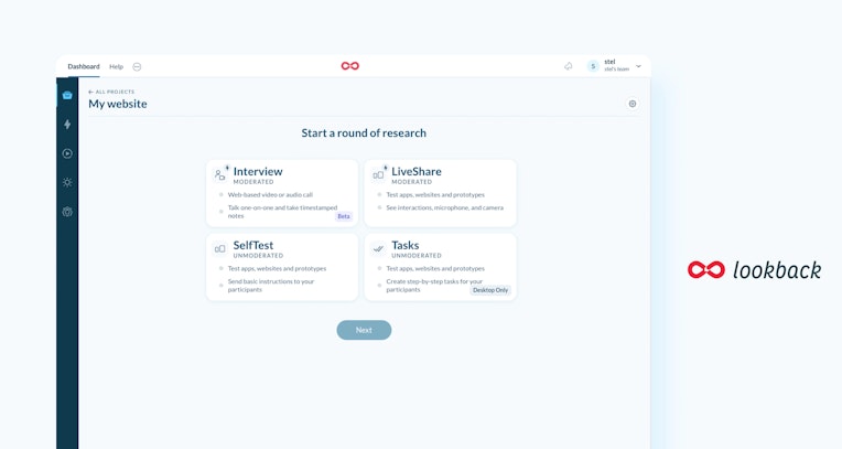 lookback ux research tool