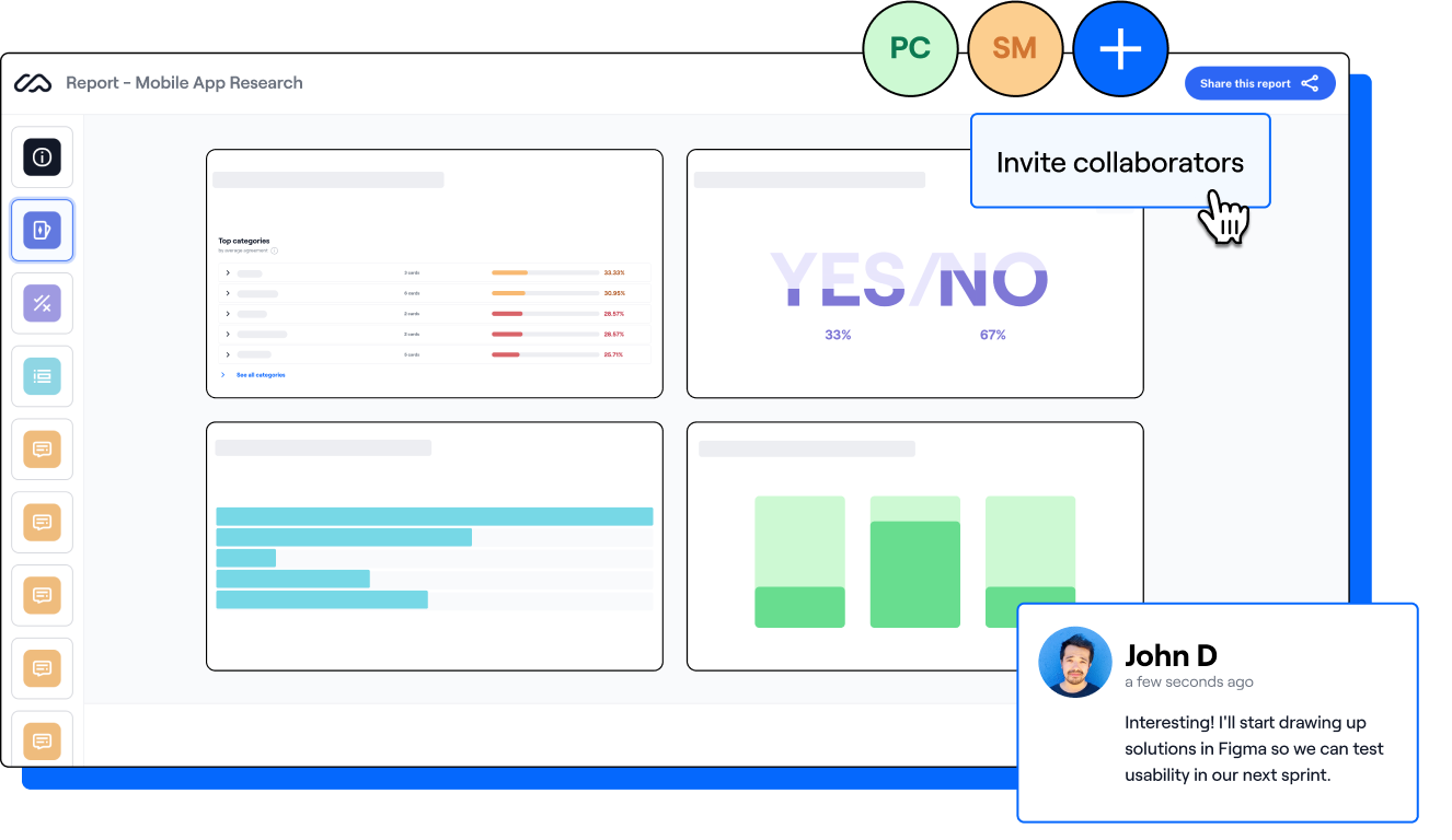 Maze Reports - Research metrics easy to share and action