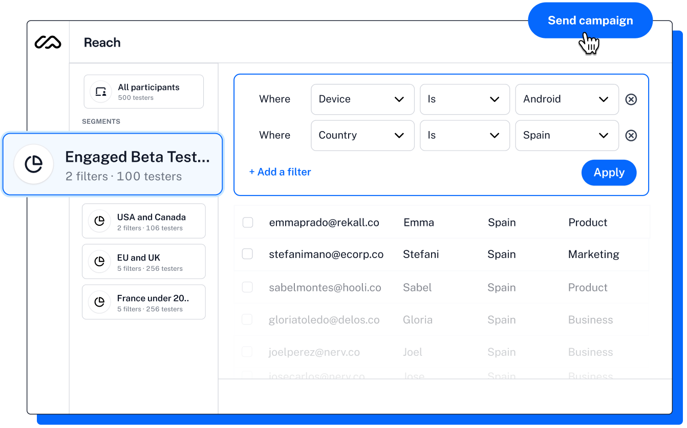 Reach - easy research participant management