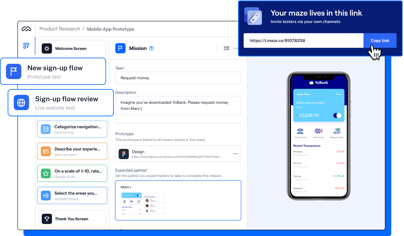 Maze - Validate and test