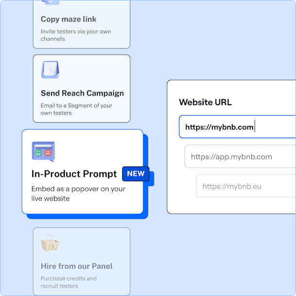 In-product prompts - CSAT