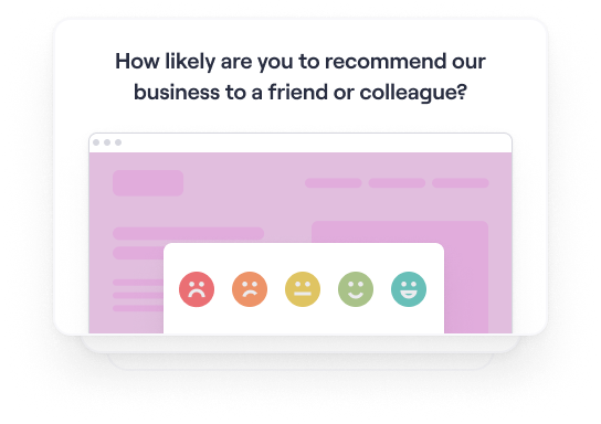 Live NPS feedback template