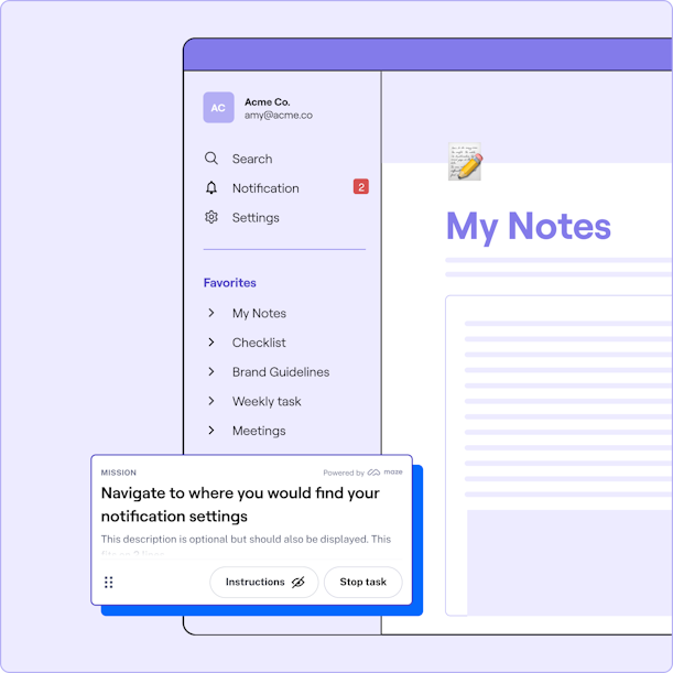 Capture insights from real environments