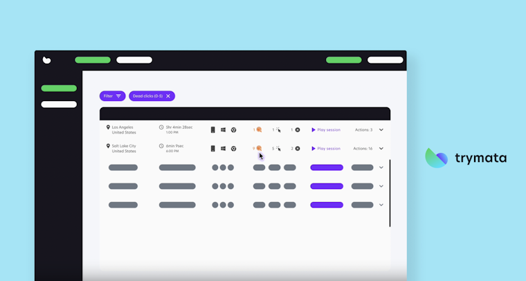 Trymata usability testing platform