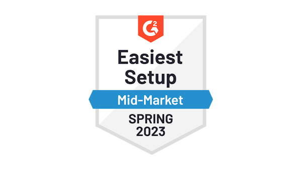 G2 Easiest Setup - Mid-Market