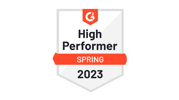 G2 High Performer G2 High Performer